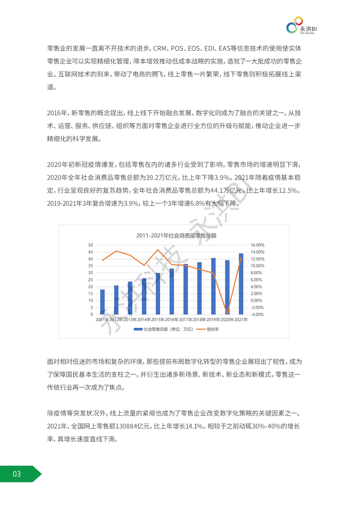 永洪科技：2022年零售行业BI商业智能应用白皮书 第5页