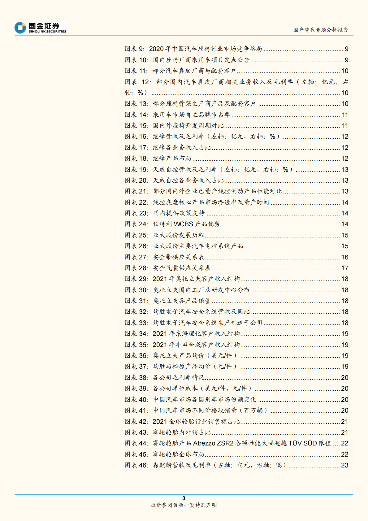 汽车行业国产替代专题分析报告：自主安全可控，汽车供应链有哪些国产替代机会？ -221026  第3页