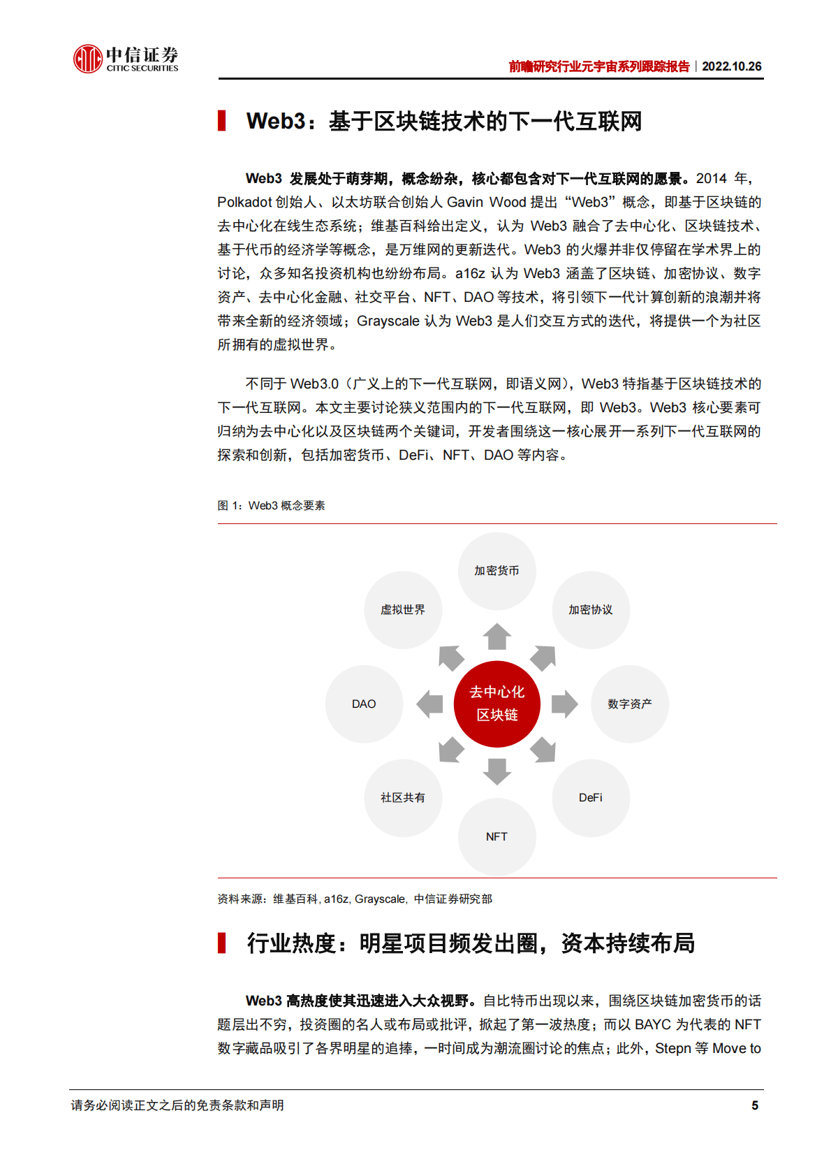 前瞻研究行业元宇宙系列跟踪报告：Web3，基于区块链的下一代互联网-221026 第5页