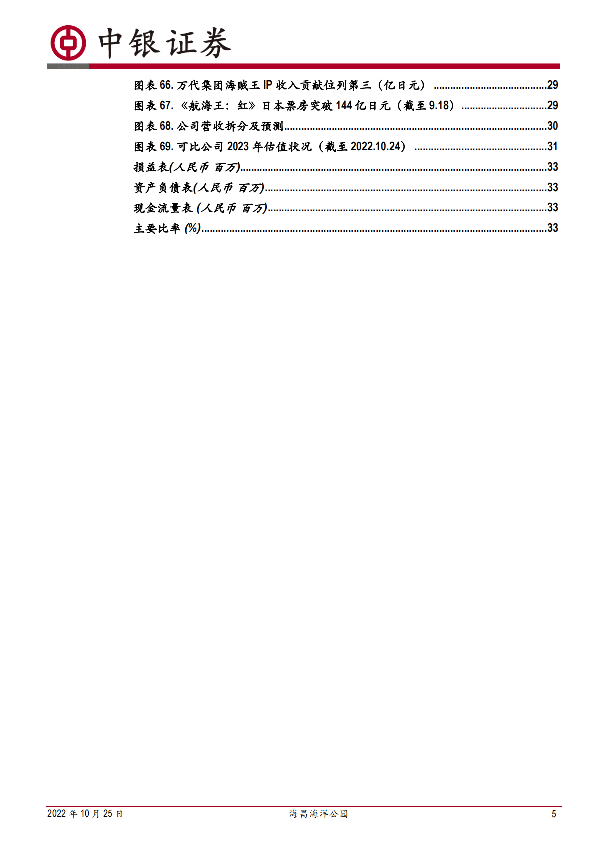 海昌海洋公园-海洋公园运营龙头，轻装上阵蓄力起航-221025 第5页