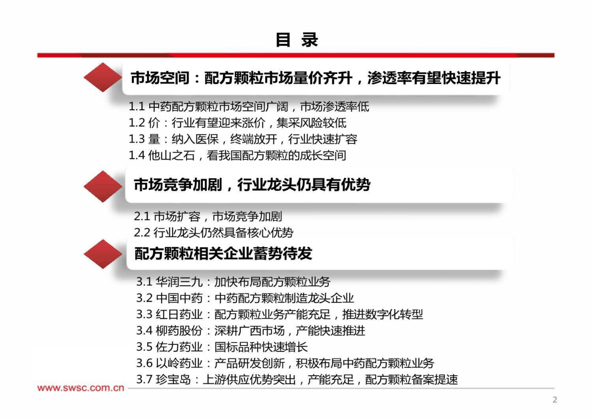 医药行业中药配方颗粒专题：国标切换加速，行业迎来发展拐点-221026 第3页