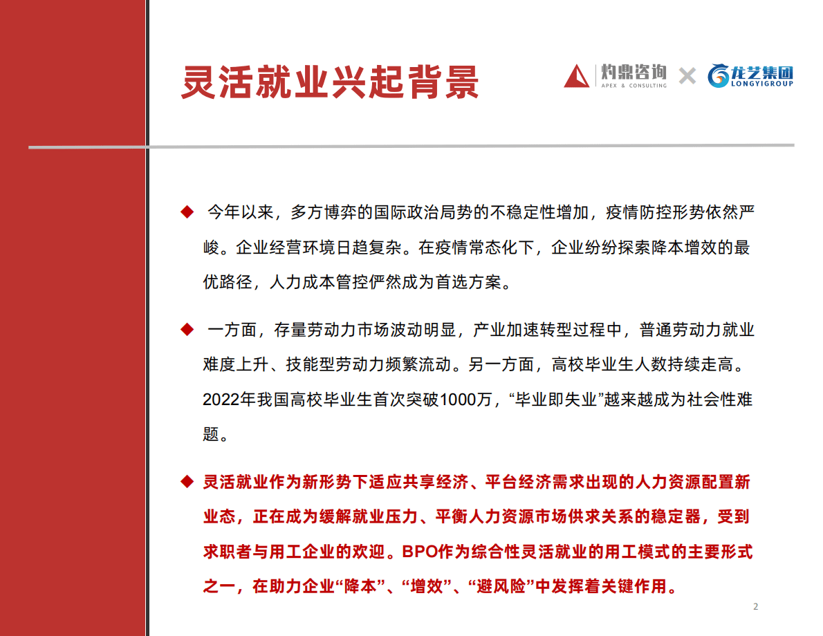 灼鼎咨询：2022灵活就业发展趋势研究与用户洞察报告 第2页