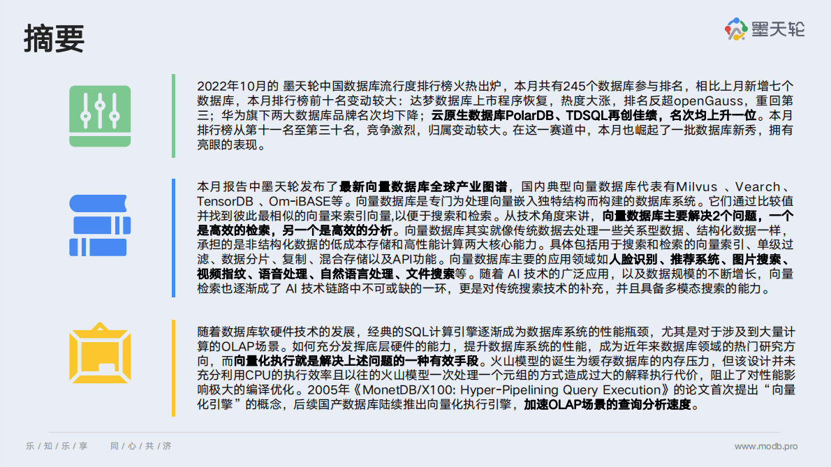 墨天轮：2022年10月中国数据库行业分析报告 第2页