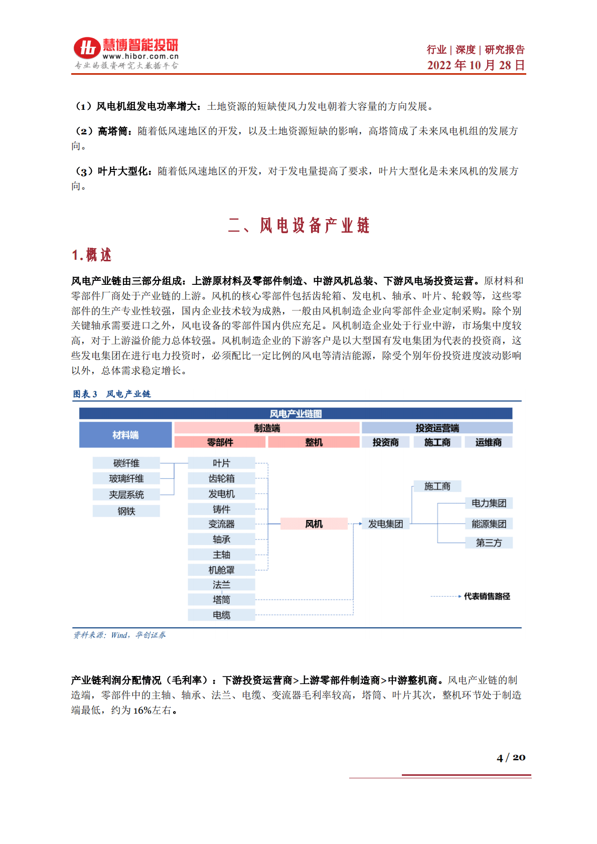 风电设备行业深度：发展现状及趋势、市场展望、产业链及相关公司深度梳理-221028 第4页