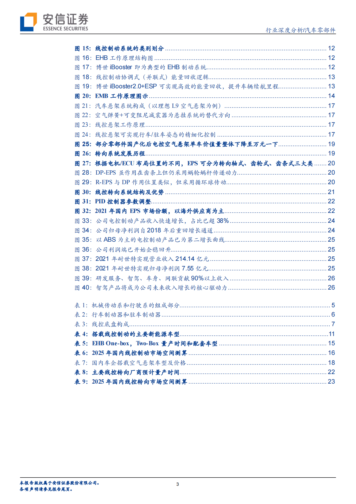 汽车零部件行业线控底盘：实现高阶自动驾驶的必要条件，各环节将迎加速量产期-221029 第3页