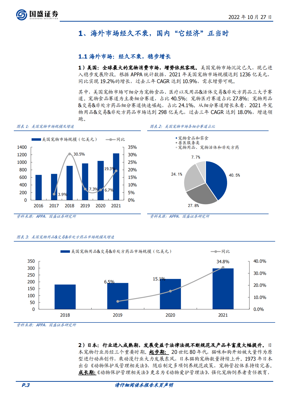 轻工制造行业专题研究：宠物消费乘势崛起，&ldquo;它经济&rdquo;正当时-221027 第3页