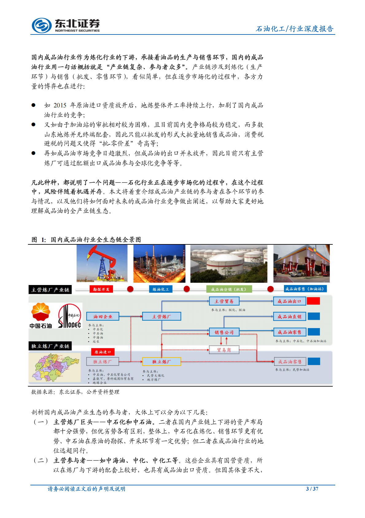 国内成品油产业链分析：复杂的产业链，众多的参与者.pdf 第3页