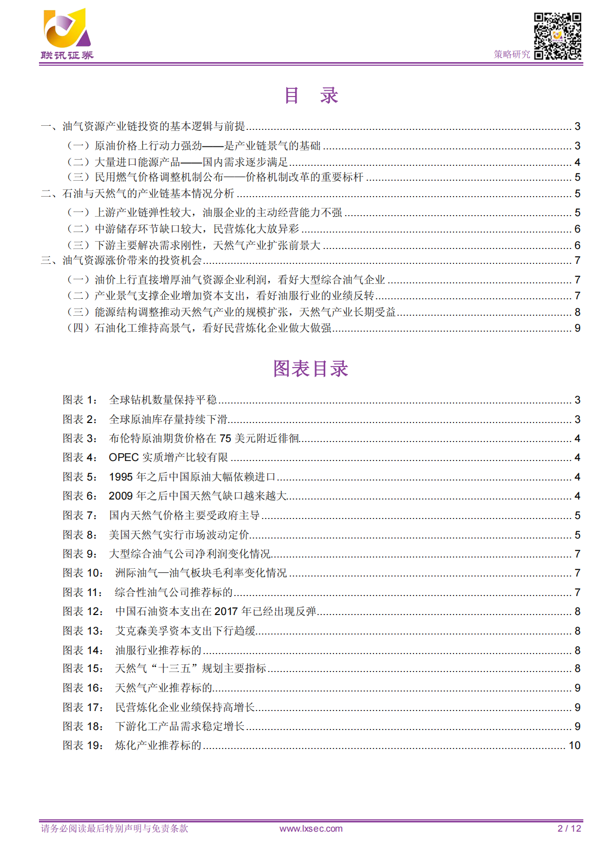 油气资源涨价投资机会的全产业链分析.pdf 第2页
