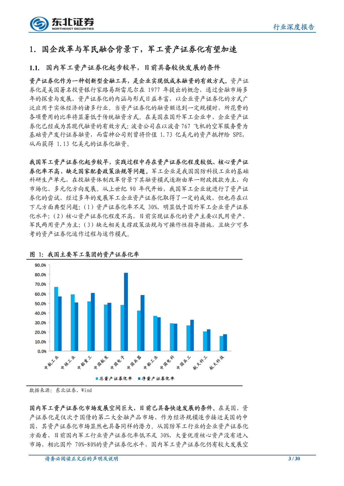 军工专题报告：资产证券化仍是贯穿军工投资的重要主线.pdf 第3页
