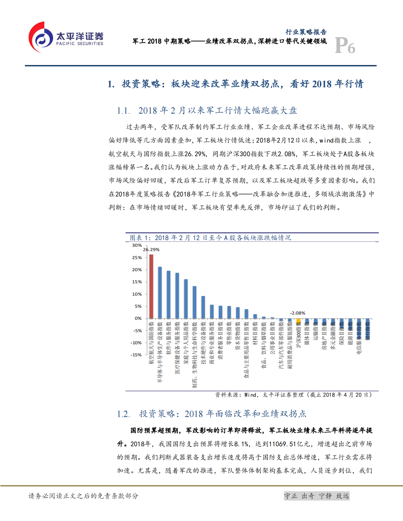 军工2018中期策略：业绩改革双拐点，深耕进口替代关键领域.pdf 第6页