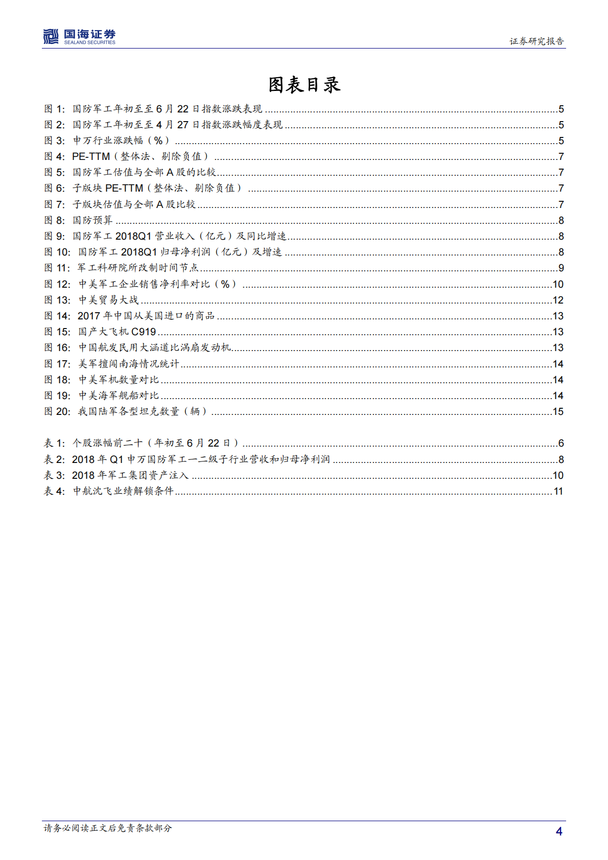 国防军工中期策略报告：聚焦核心关注改革，中美关系催化板块行情.pdf 第4页