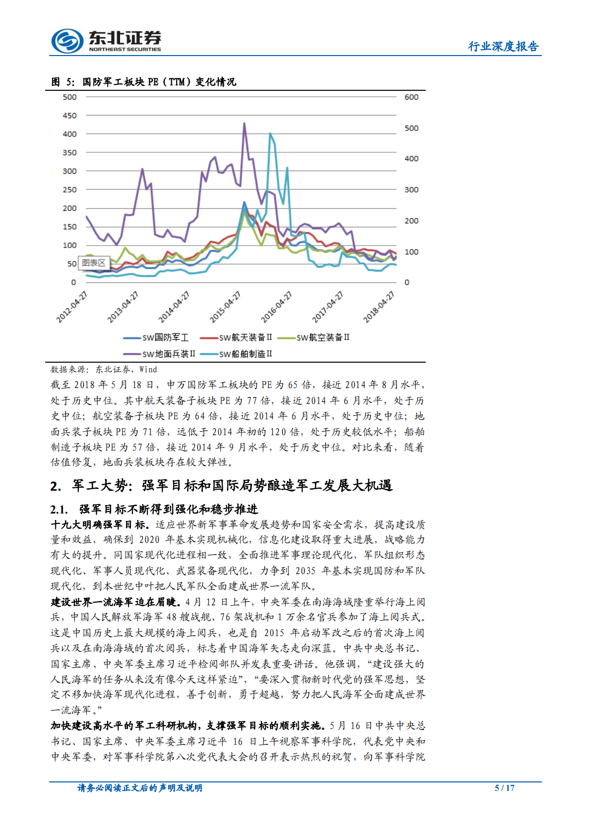 国防军工：改革践行，&ldquo;加持军工&rdquo;静待红利和业绩释放.pdf 第5页