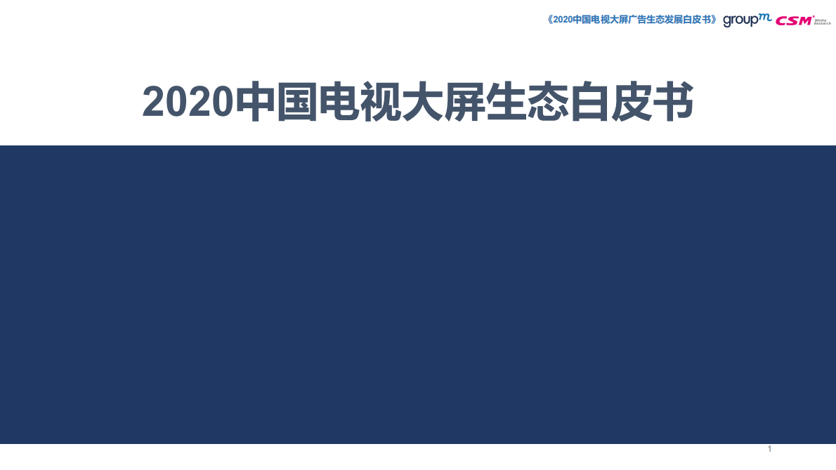 2020中国电视大屏生态白皮书.pdf 第1页