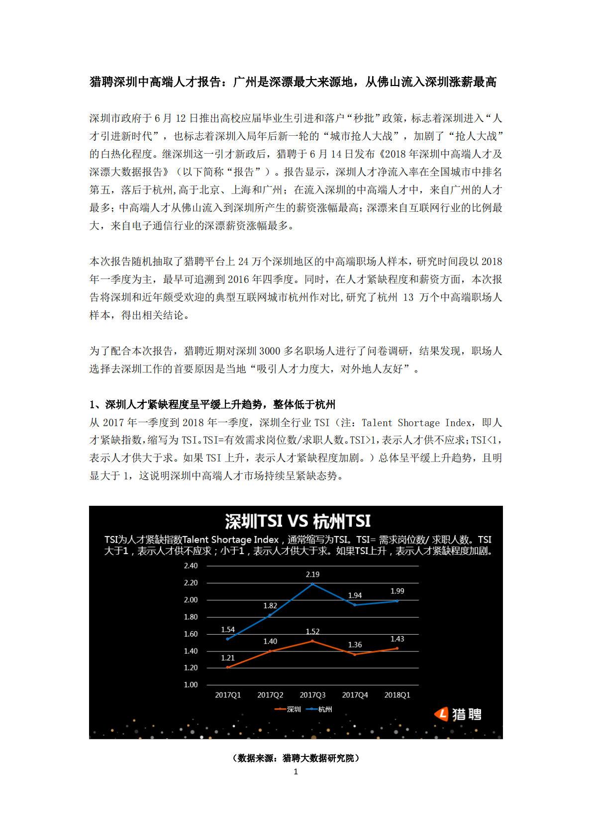 深圳中高端人才报告.pdf 第1页