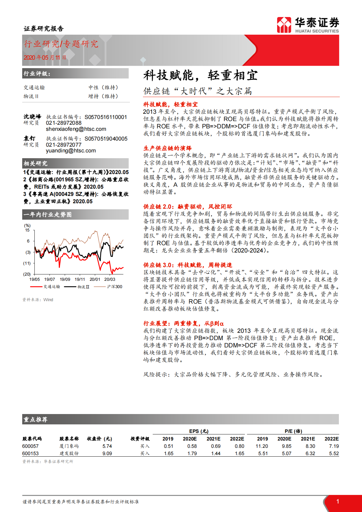供应链&ldquo;大时代&rdquo; 之大宗篇：科技赋能，轻重相宜.pdf 第1页