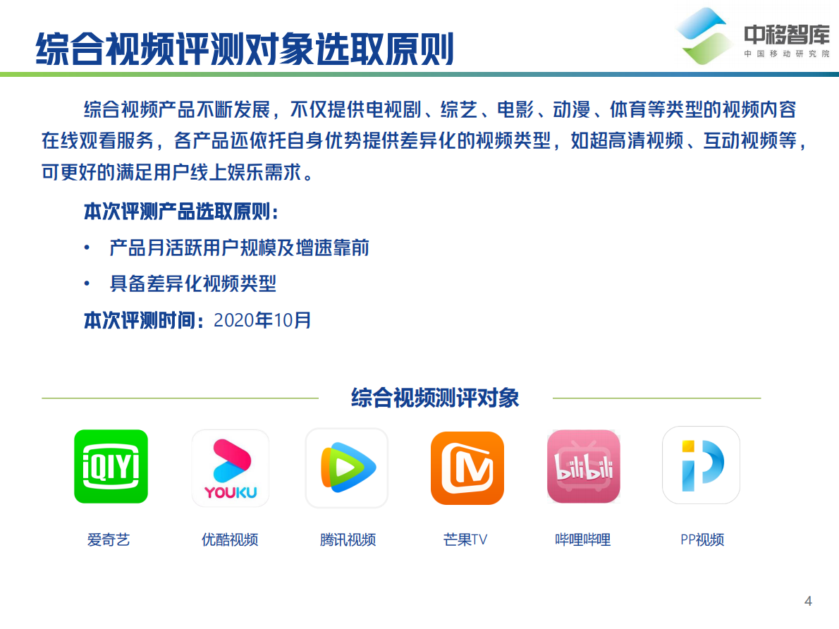 中移智库：综合视频产品用户体验研究.pdf 第4页