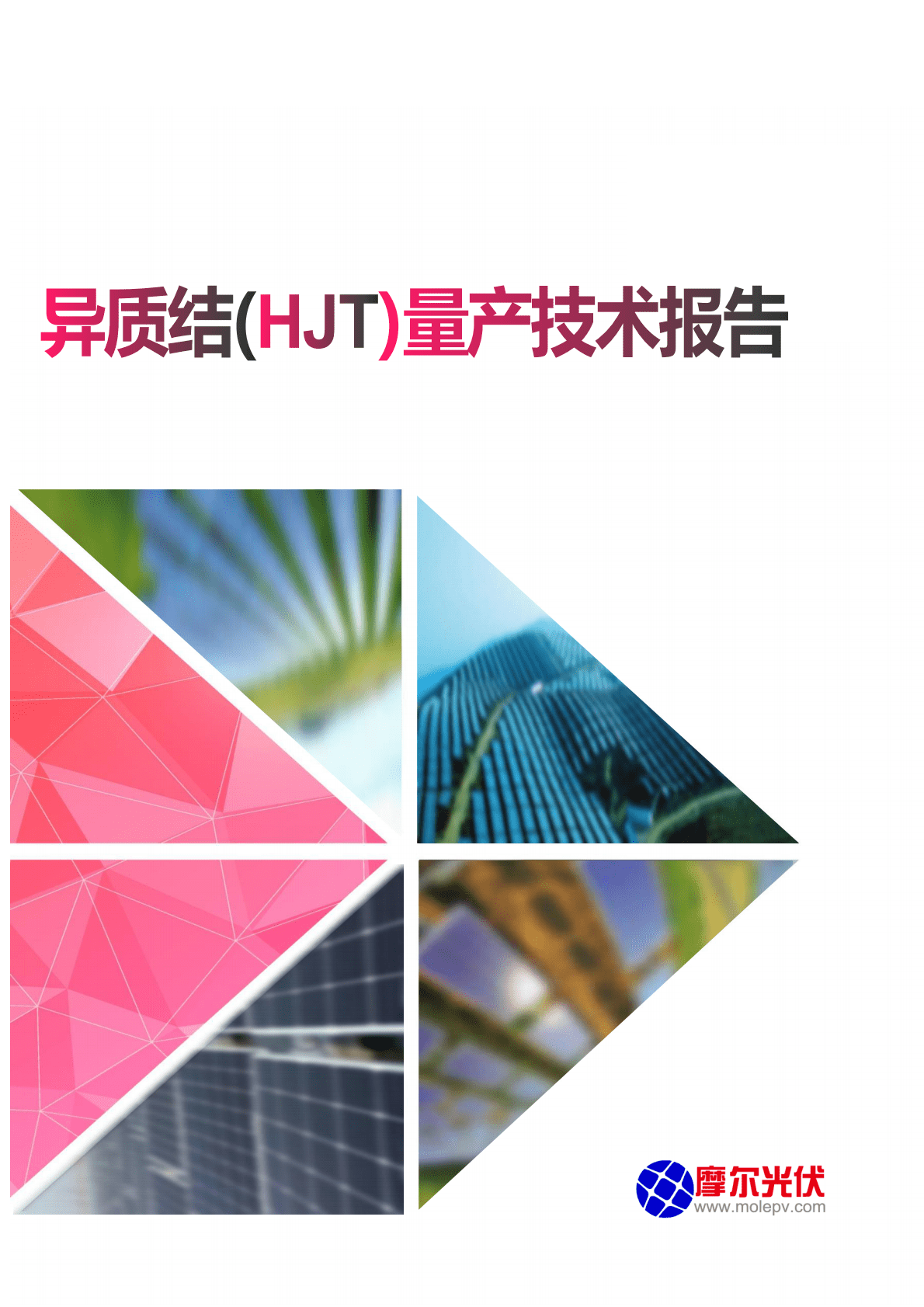 摩尔光伏：异质结(HJT)量产技术报告.pdf 第1页