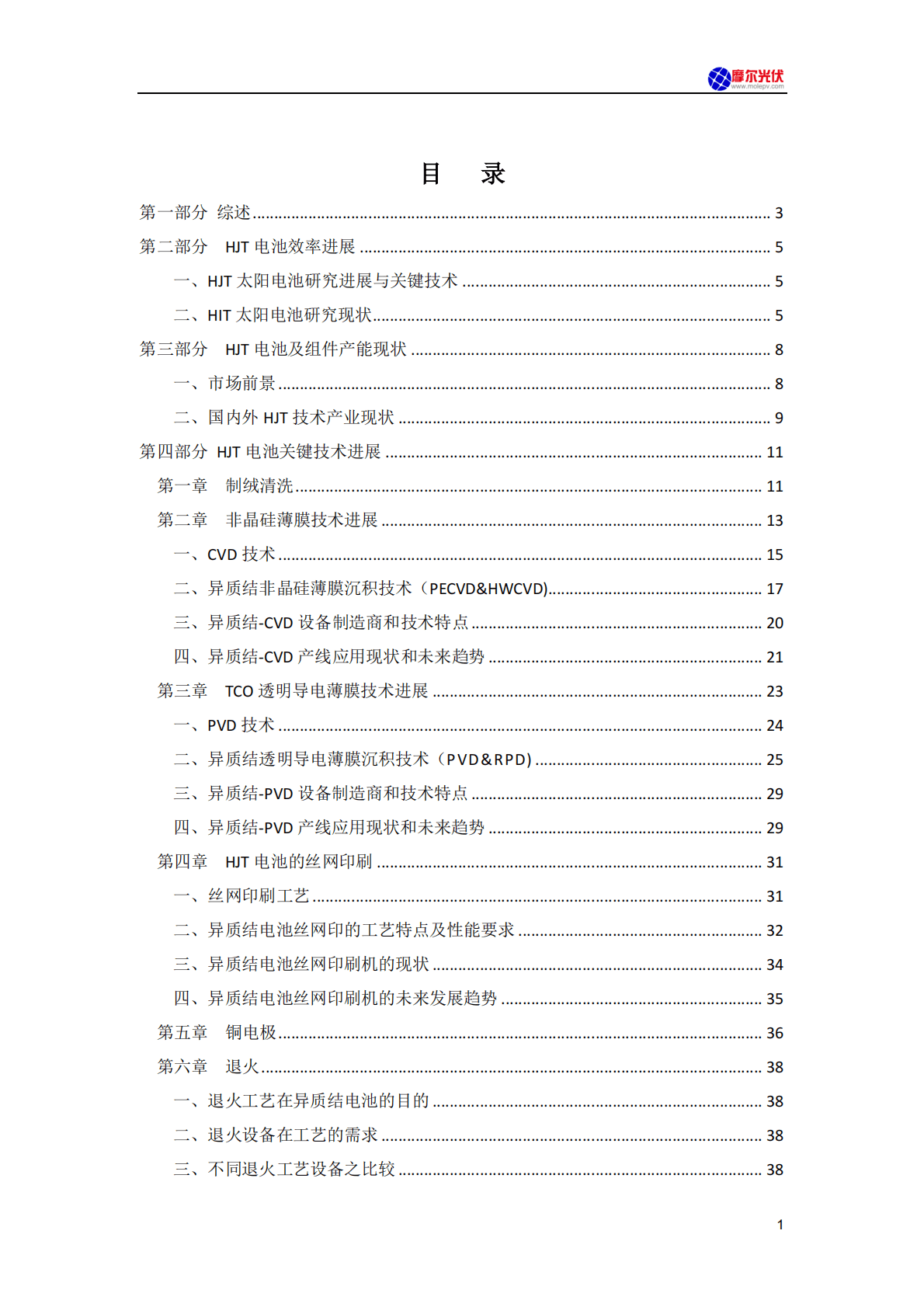 摩尔光伏：异质结(HJT)量产技术报告.pdf 第5页