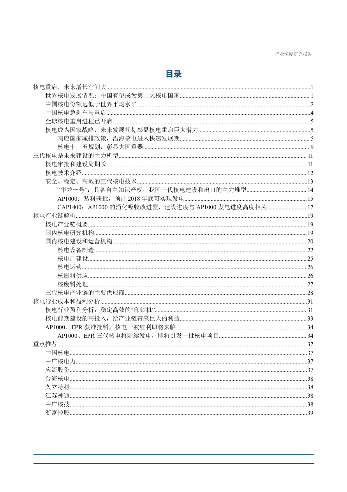 W109-2018年电气设备行业 核电 深度研究报告产业市场数据调研word.docx 第2页
