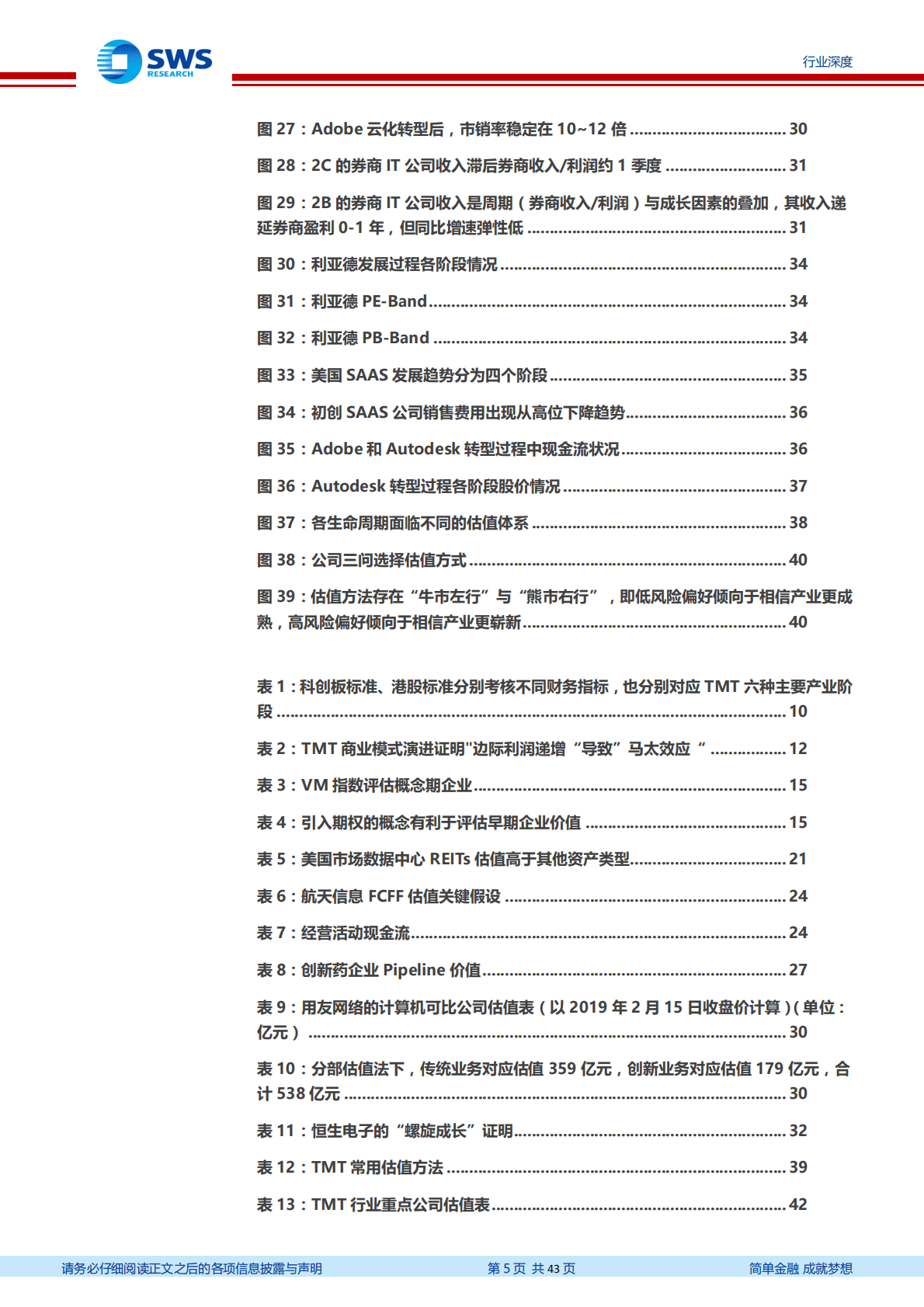 科创板系列研究之信息技术篇：自DCF引申TMT估值全览.pdf 第5页