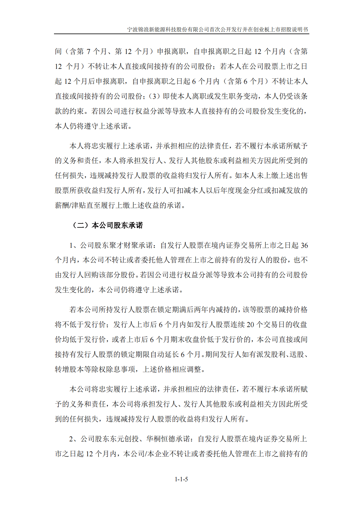 宁波锦浪新能源科技股份有限公司首次公开发行并在创业板上市招股说明书.PDF 第5页