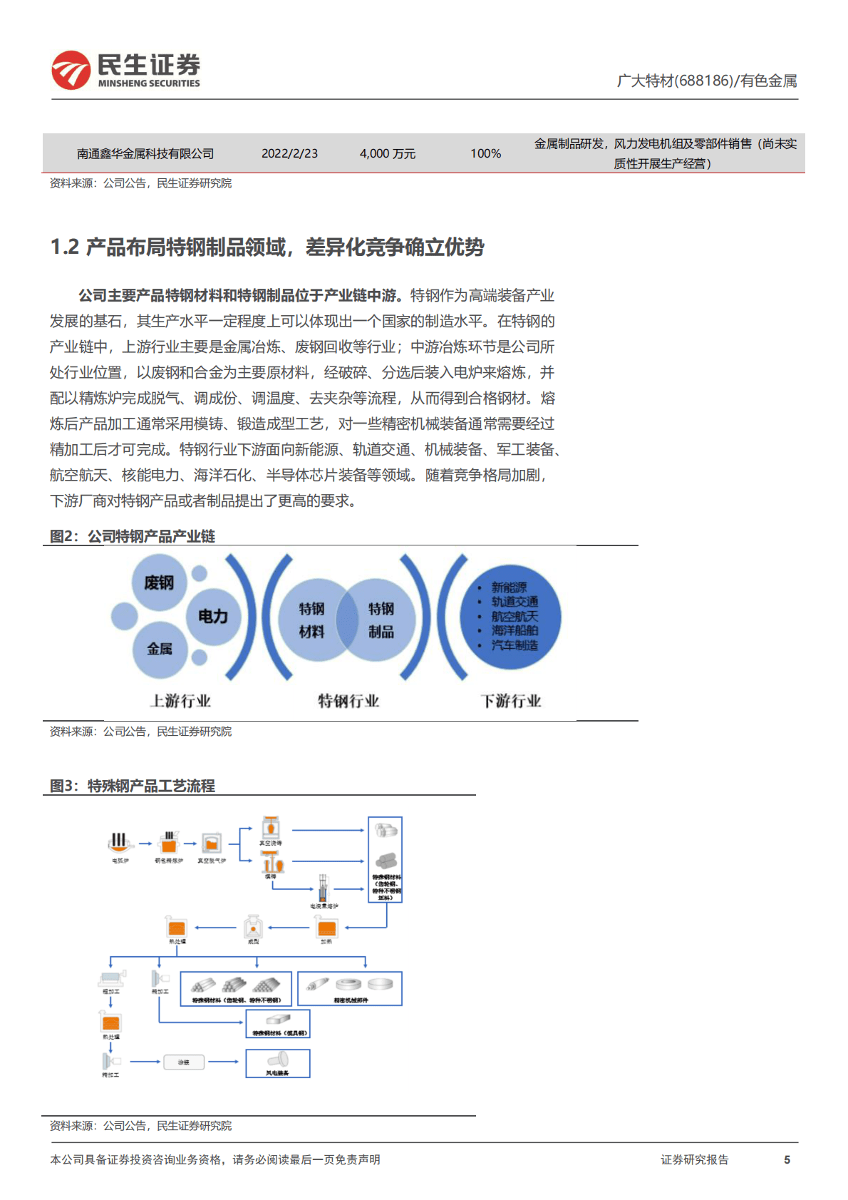 广大特材-深度报告：风电零部件结构优化+成本下行，静候业绩反转时-221031 第5页