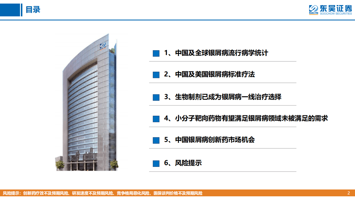 创新药疾病透视系列行业研究：银屑病治疗中创新药的竞争格局分析-221101 第2页