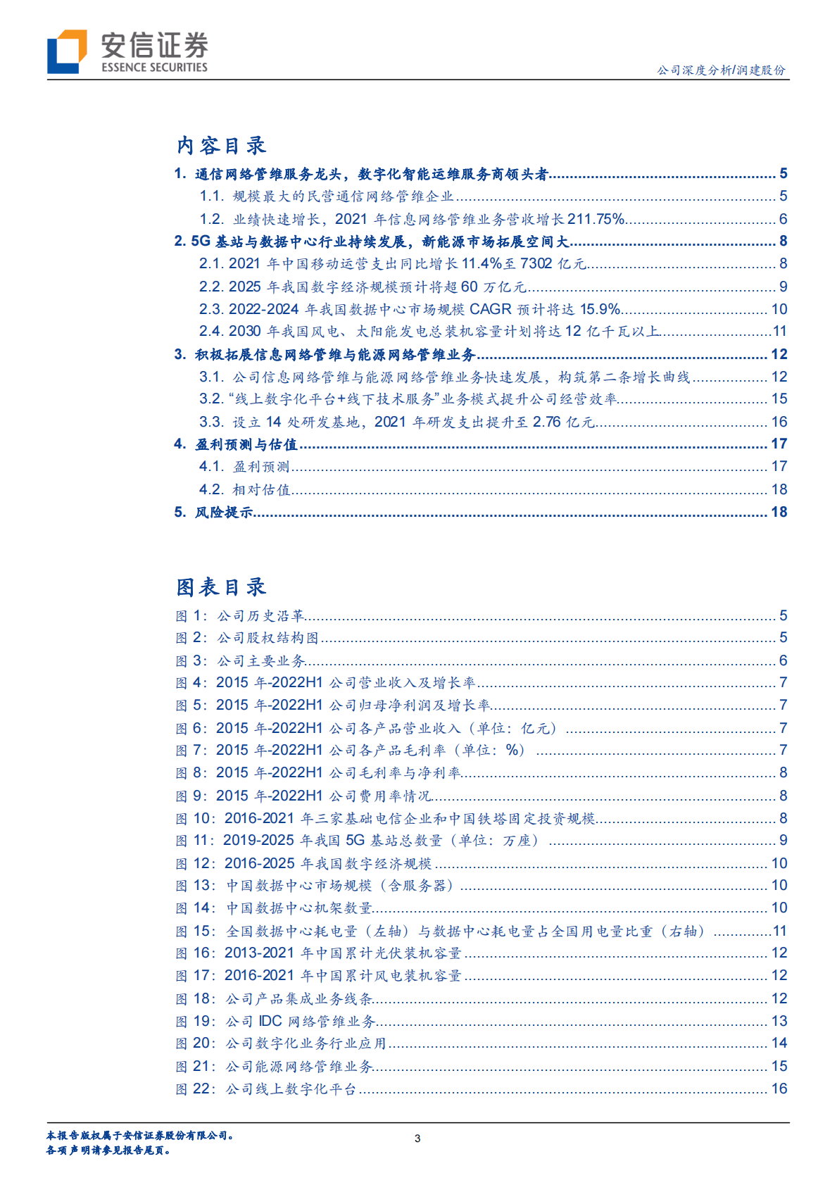 润建股份-通信网络管维领域龙头企业，信息网络与能源网络业务快速发展-221101 第3页