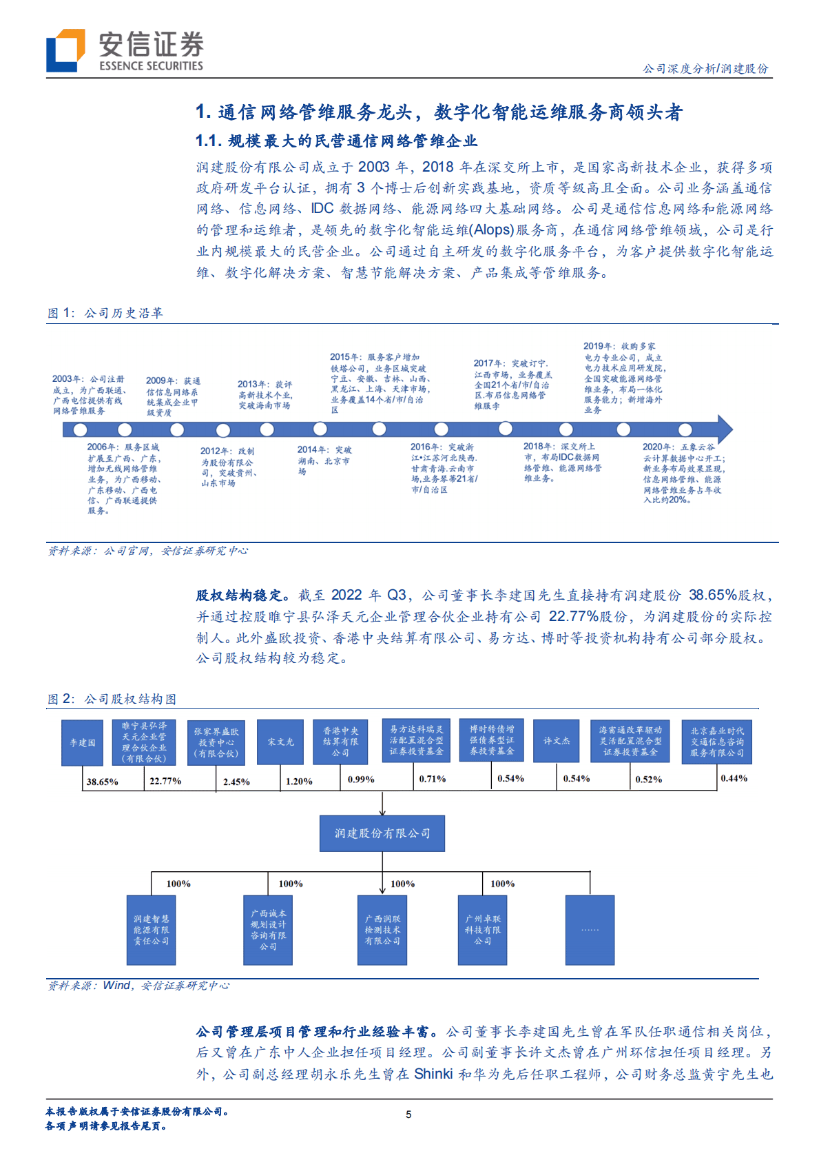 润建股份-通信网络管维领域龙头企业，信息网络与能源网络业务快速发展-221101 第5页