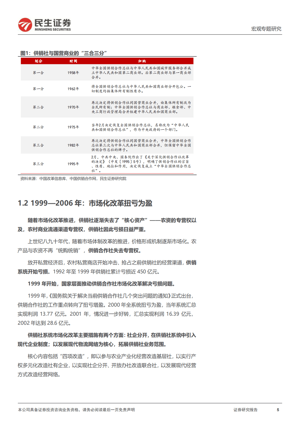 宏观专题研究：供销社体系发展的三大方向-221102 第5页