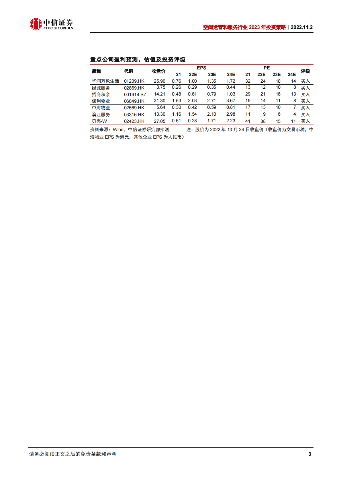 空间运营服务行业2023年投资策略：拓宽品牌护城河，提效作业基本盘-221102 第3页
