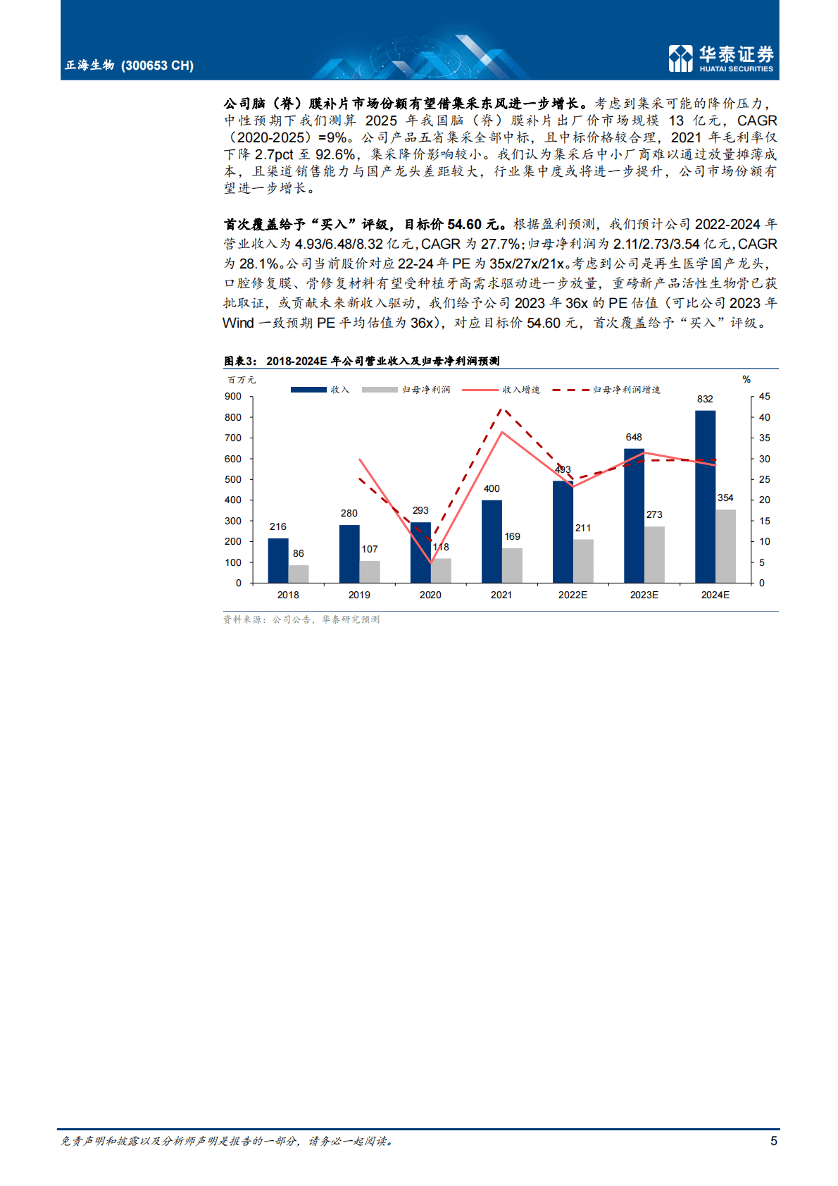 正海生物-深耕再生医学，重磅放量在即-221102 第5页