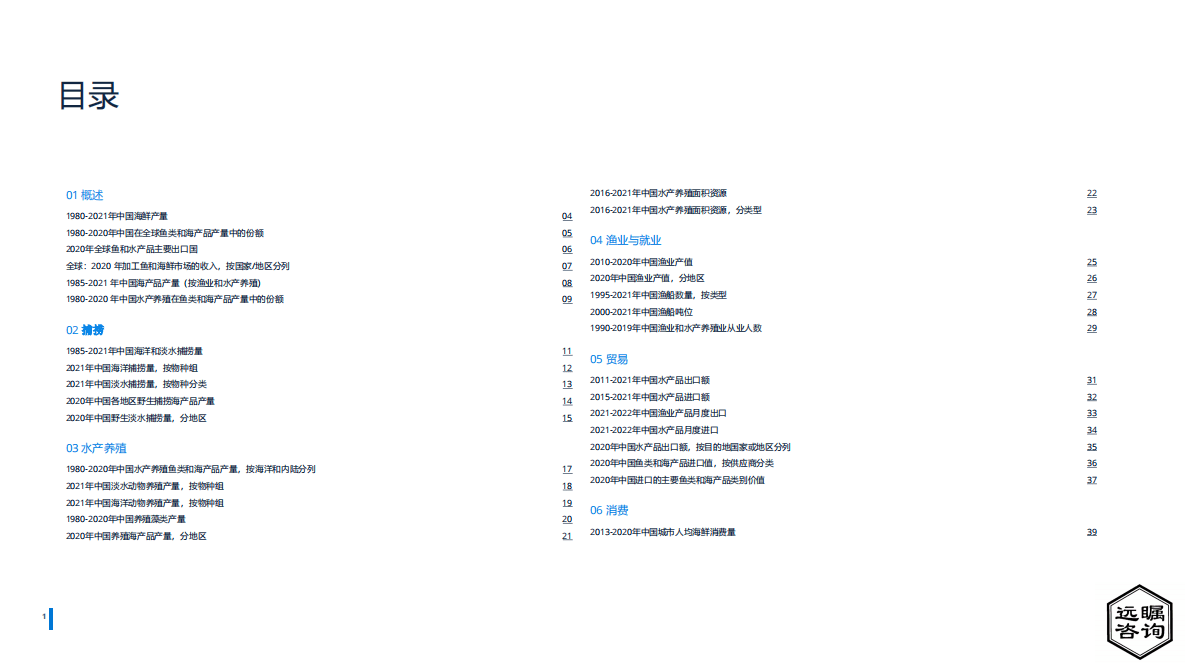 远瞩咨询：2022年中国渔业分析报告 第2页