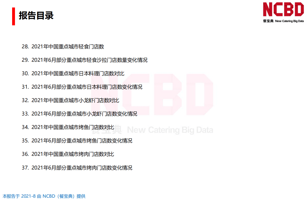 餐宝典：2021年中国餐饮行业全景发展报告 第5页