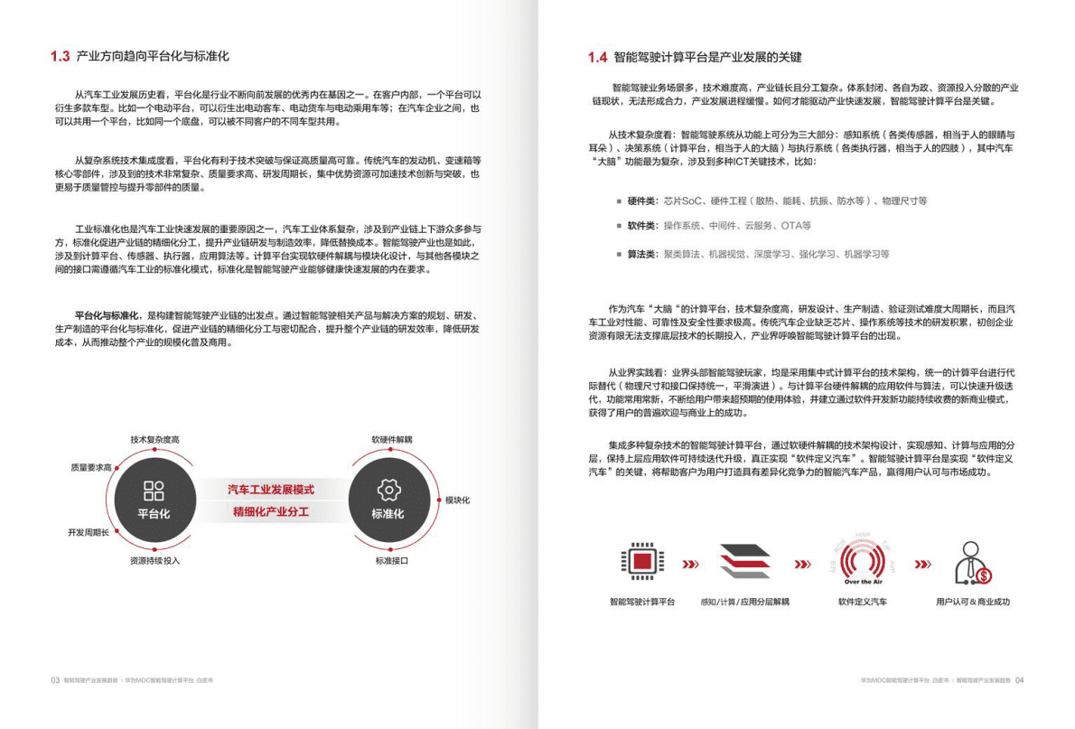 华为MDC智能驾驶计算平台白皮书 第4页