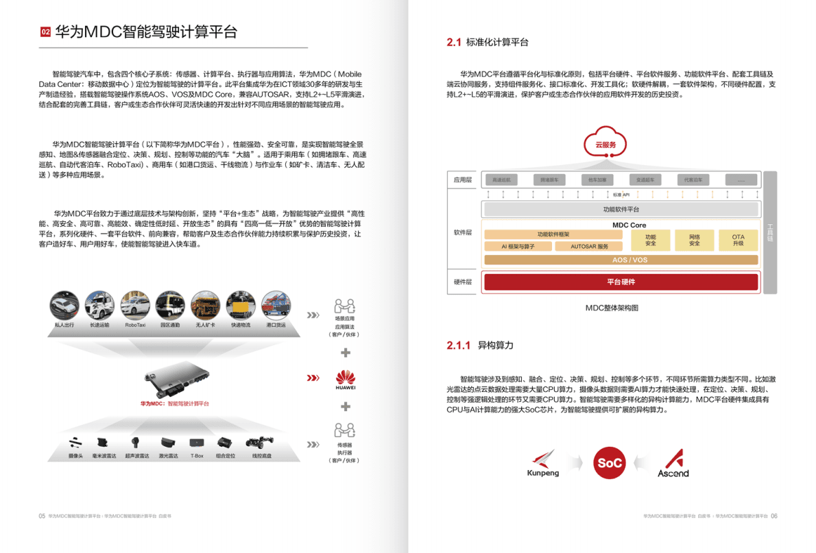 华为MDC智能驾驶计算平台白皮书 第5页