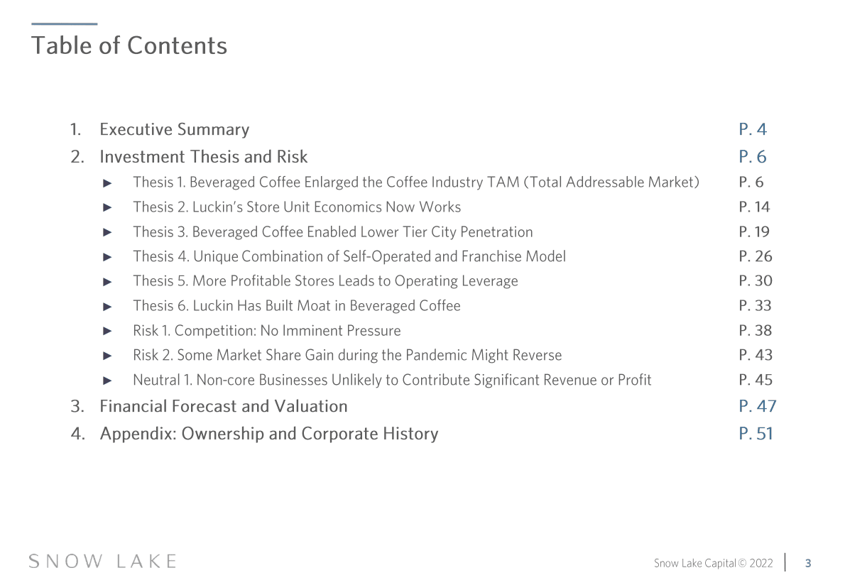 雪湖资本：瑞幸咖啡投资研究报告【英文版】 第3页