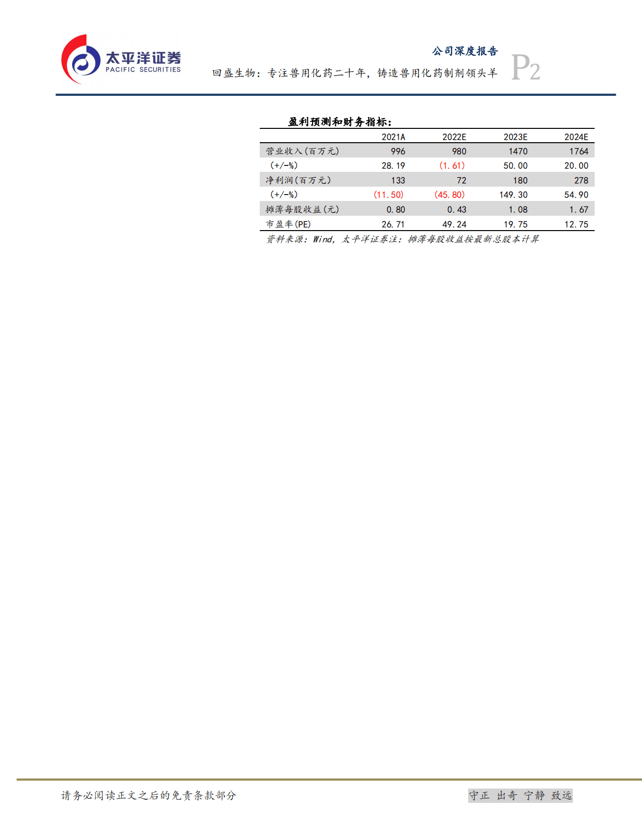 方盛制药-战略聚焦中药创新，&ldquo;338&rdquo;产品矩阵使公司快速增长-221031  第2页