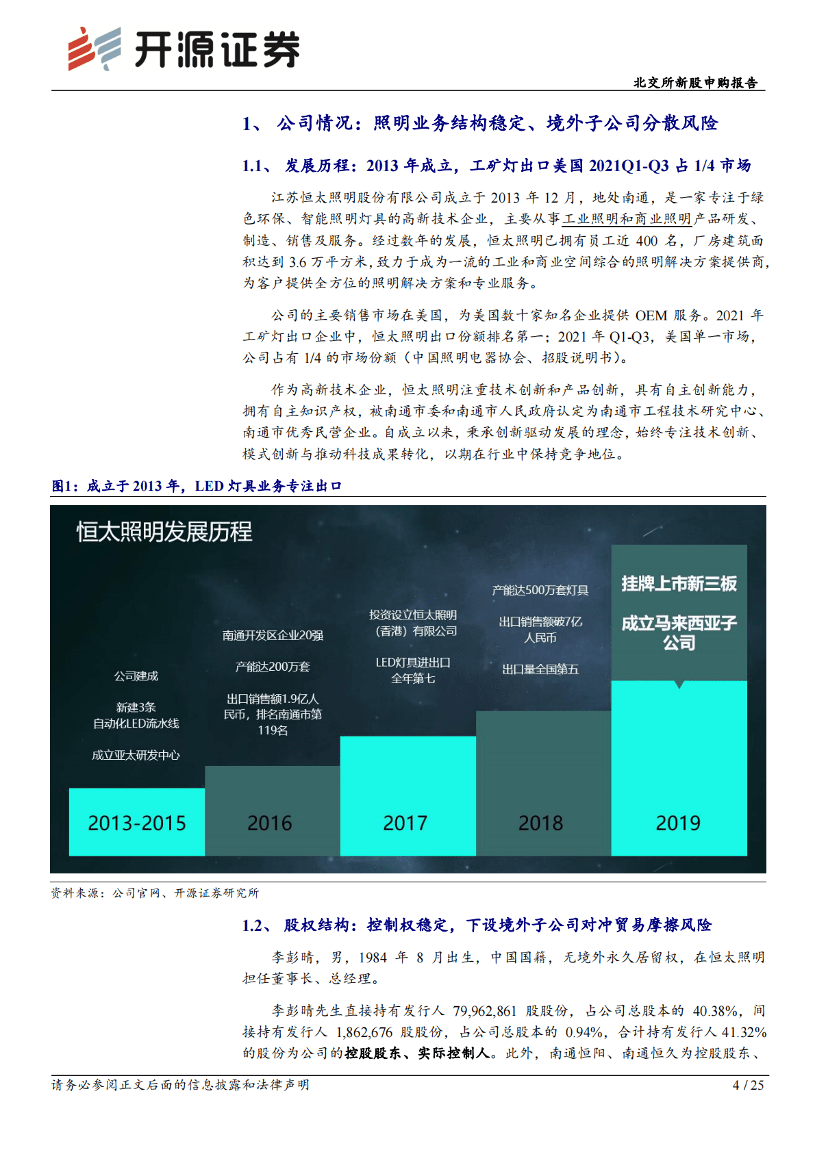 恒太照明：工业照明出口龙头，高天棚灯美国市场独揽四分之一份额-221103 第4页