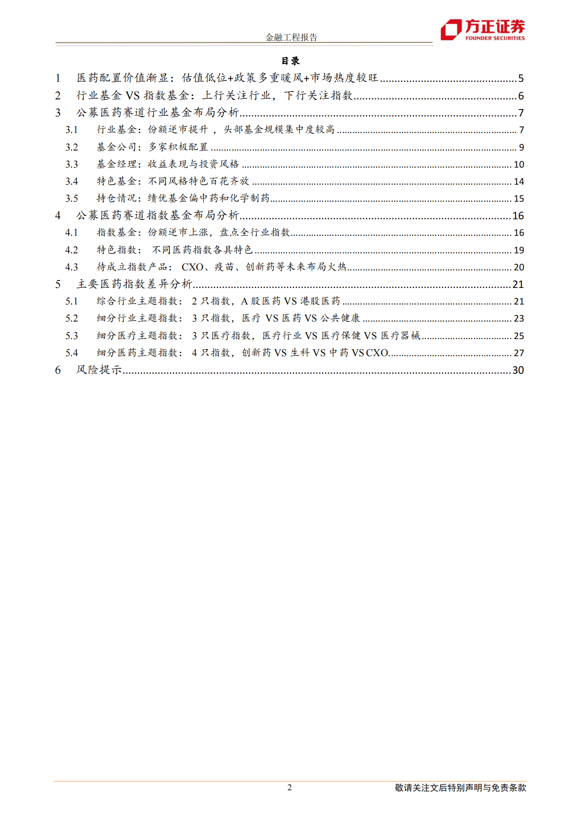 公募医药赛道产品布局全景分析-221104 第2页