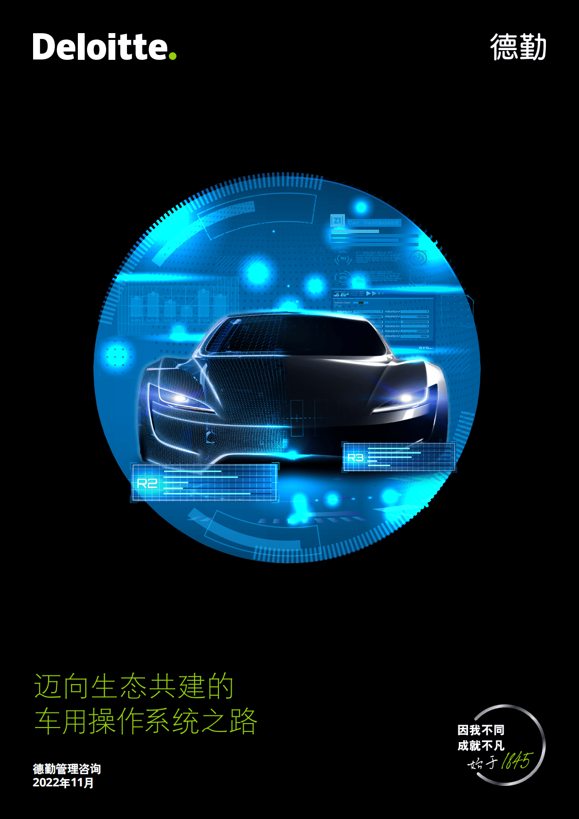 德勤：迈向生态共建的车用操作系统之路（2022） 第1页