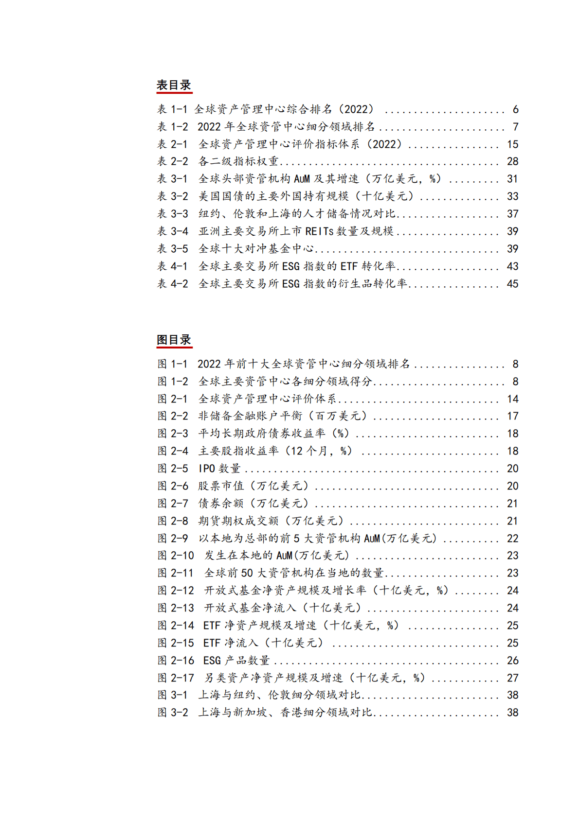 中欧陆家嘴国际金融研究院：2022全球资管中心评价指数报告 第4页