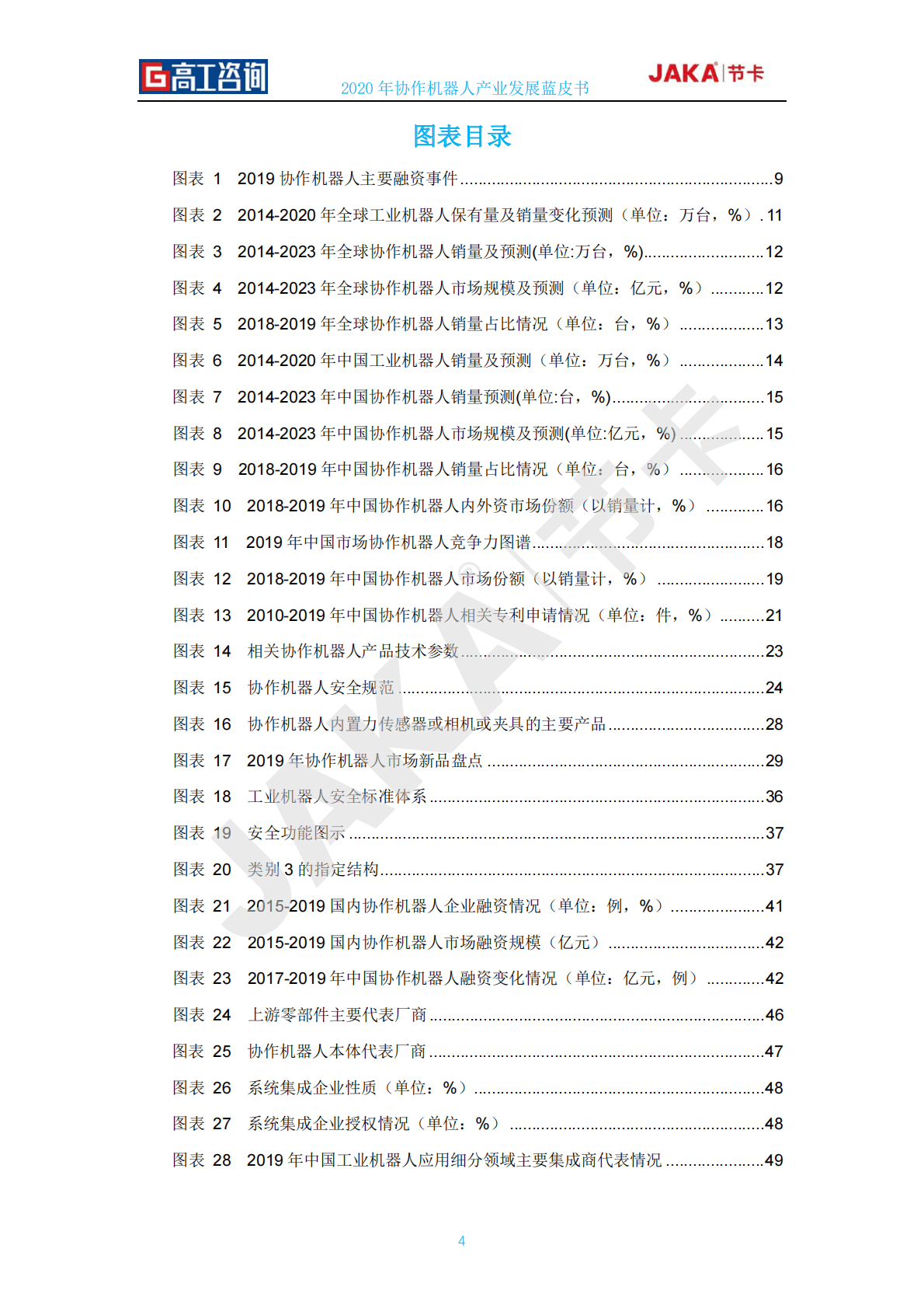 高工咨询&节卡：2020年协作机器人行业发展蓝皮书 第4页