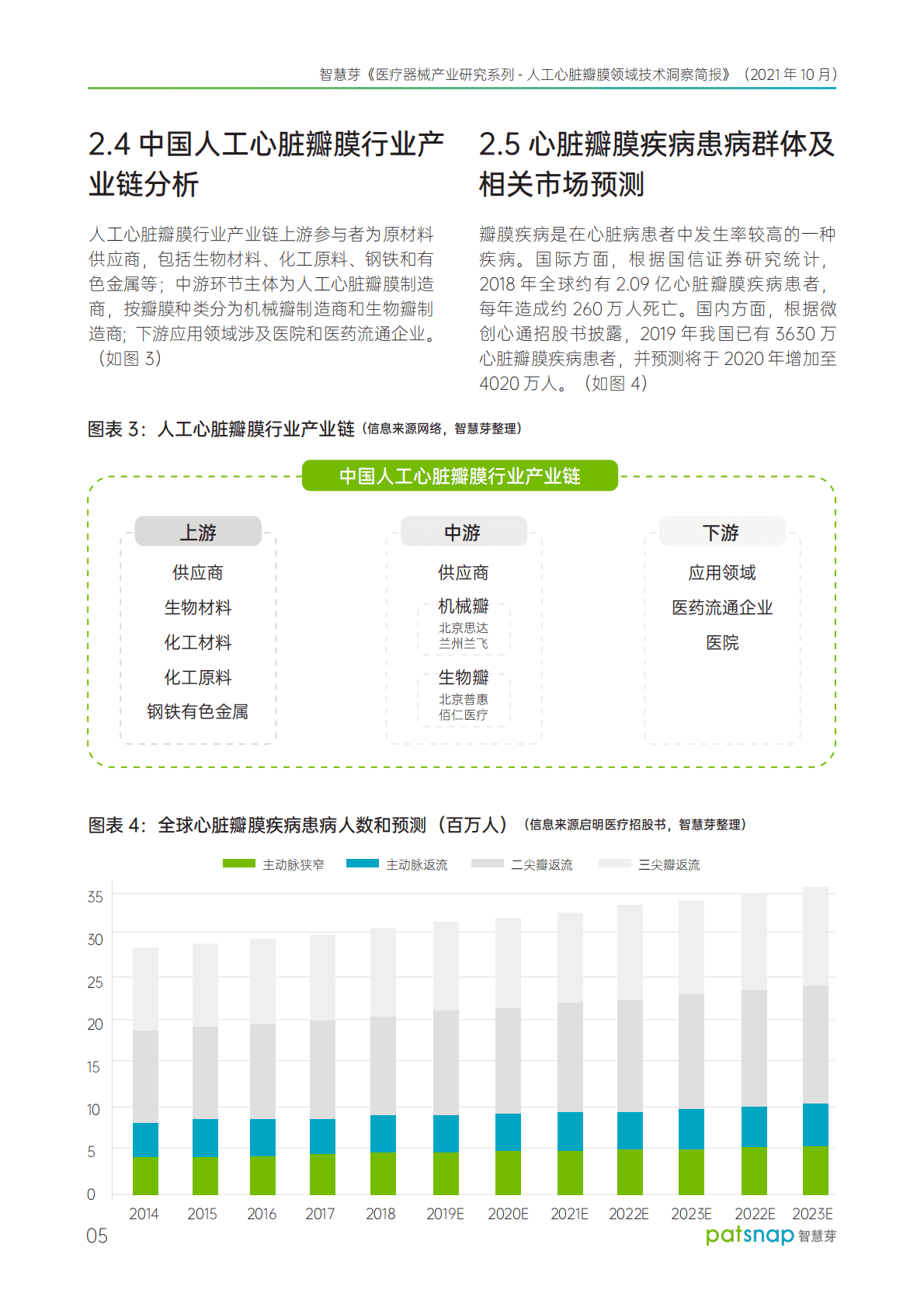 智慧芽：2021人工心脏瓣膜领域技术洞察简报 第6页