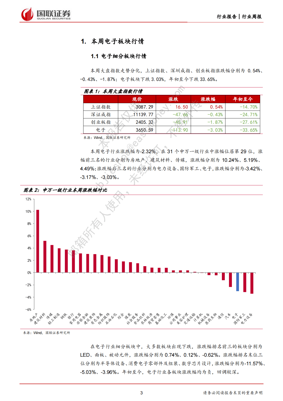 电子：电子板块继续分化，晶圆厂加大扩产力度 第3页