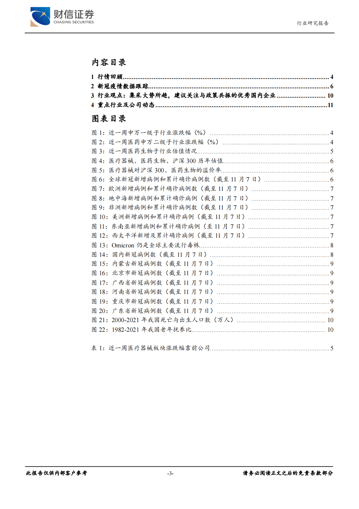 医疗器械行业周度点评：集采大势下，关注与政策共振的优秀标的 第3页