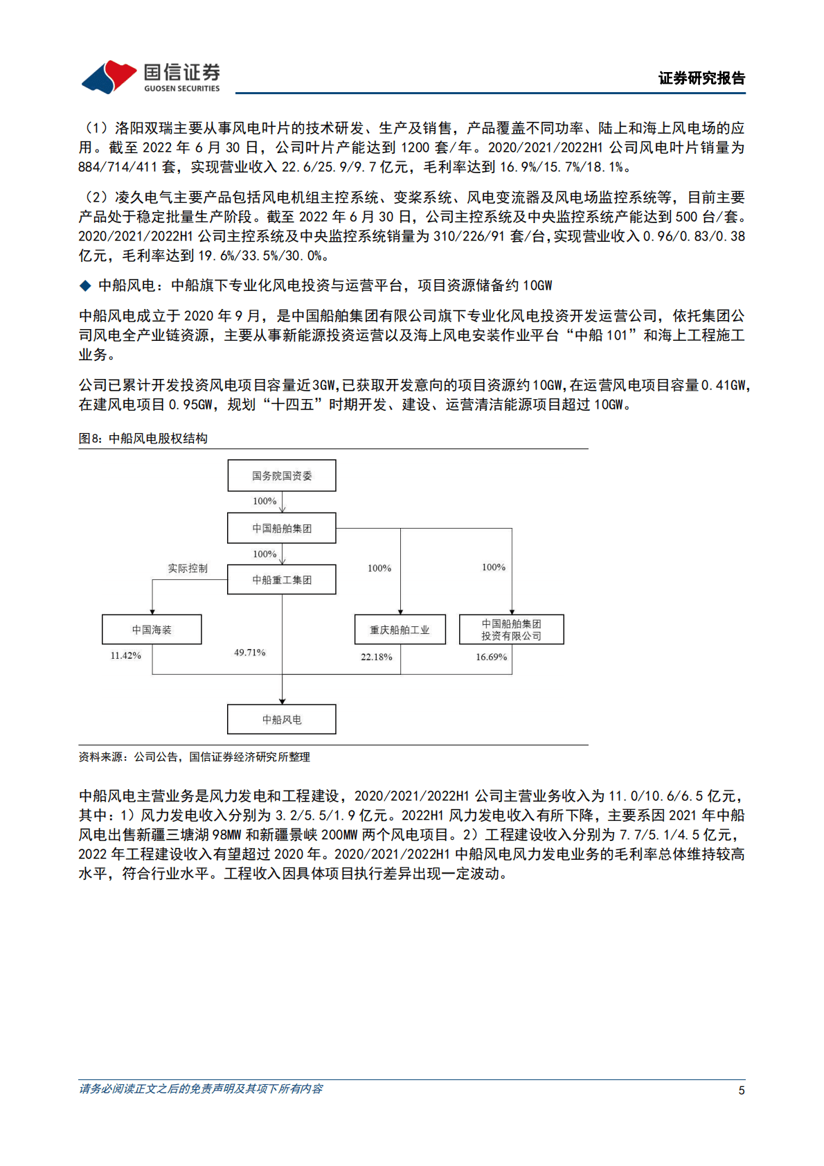 中船科技：发行股份购买风电资产，构成重大资产重组 第5页