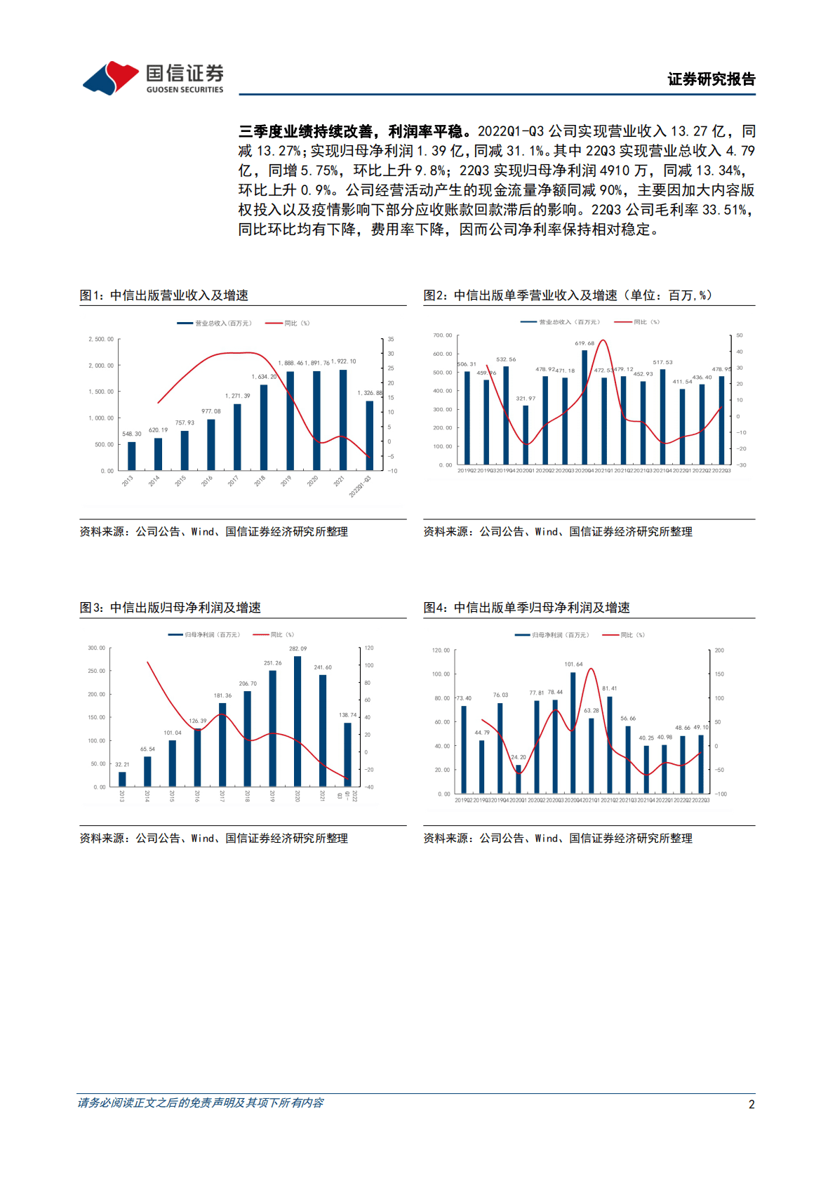 中信出版： 业绩逐季改善，积极构建抖音自播矩阵 第2页