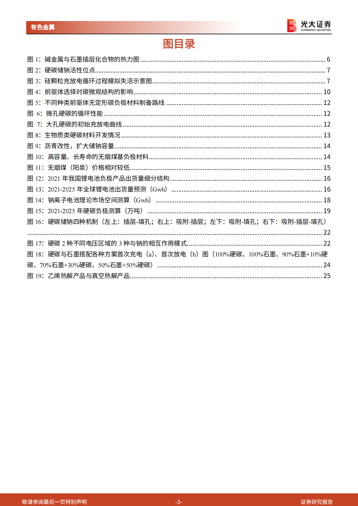 钠电池研究报告之四：钠电池负极从零到一，硬碳材料突出重围 第3页