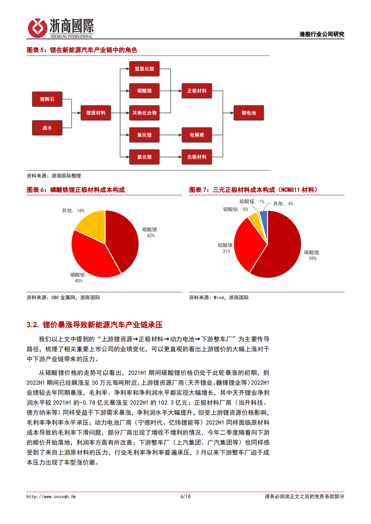 新能源汽车系列研究（二）-锂资源对产业链影响深远，供需有望明年迎拐点 第6页